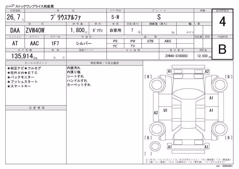 TOYOTA PRIUS ALPHA