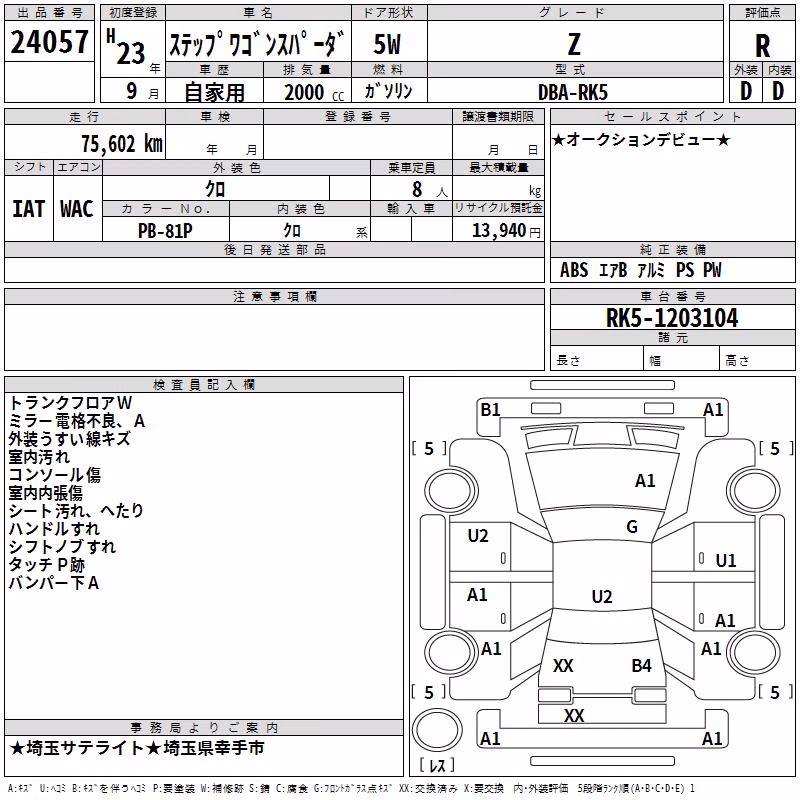 HONDA STEPWGN