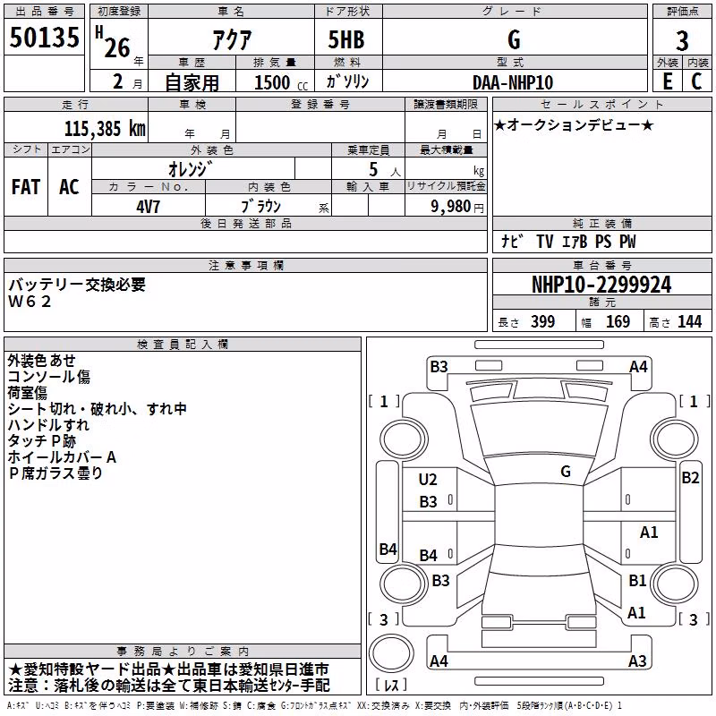 TOYOTA AQUA