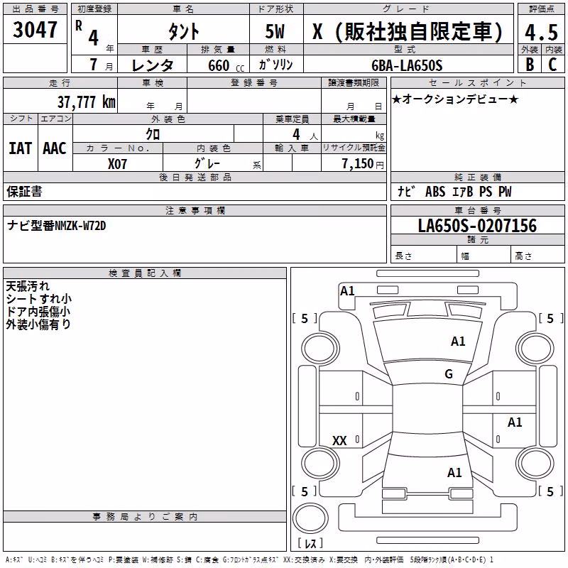 DAIHATSU TANTO