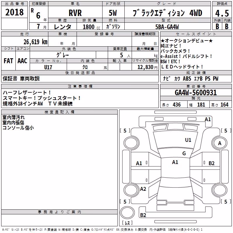 MITSUBISHI RVR