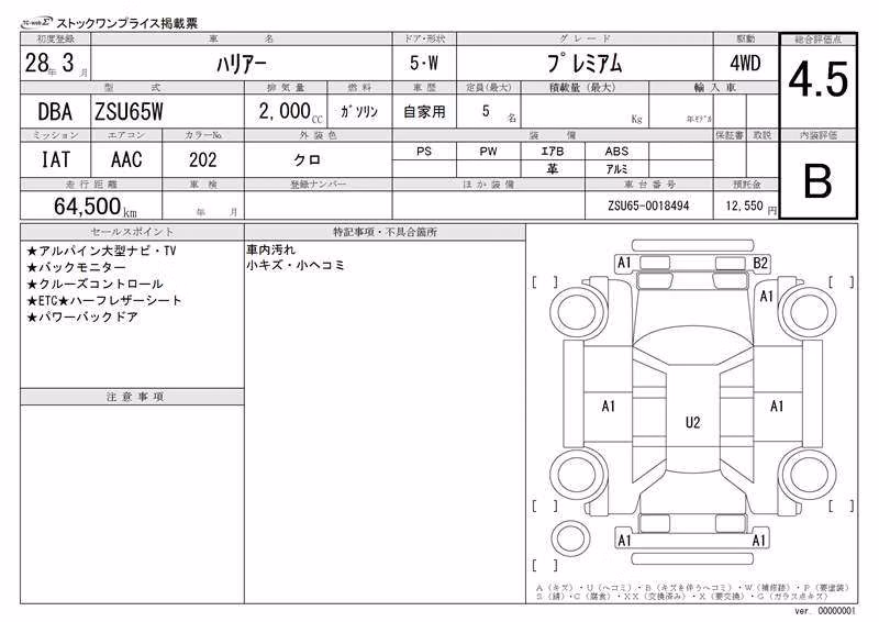 TOYOTA HARRIER
