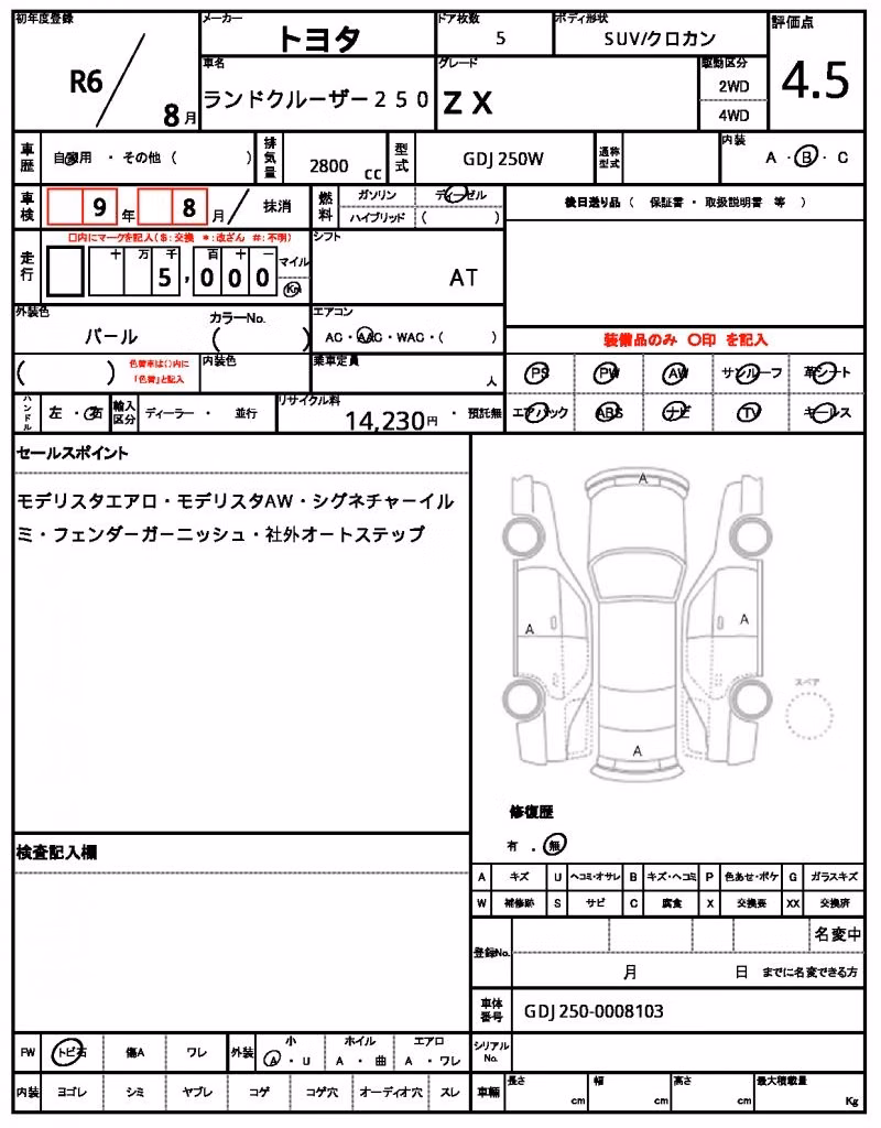 TOYOTA LAND CRUISER PRADO