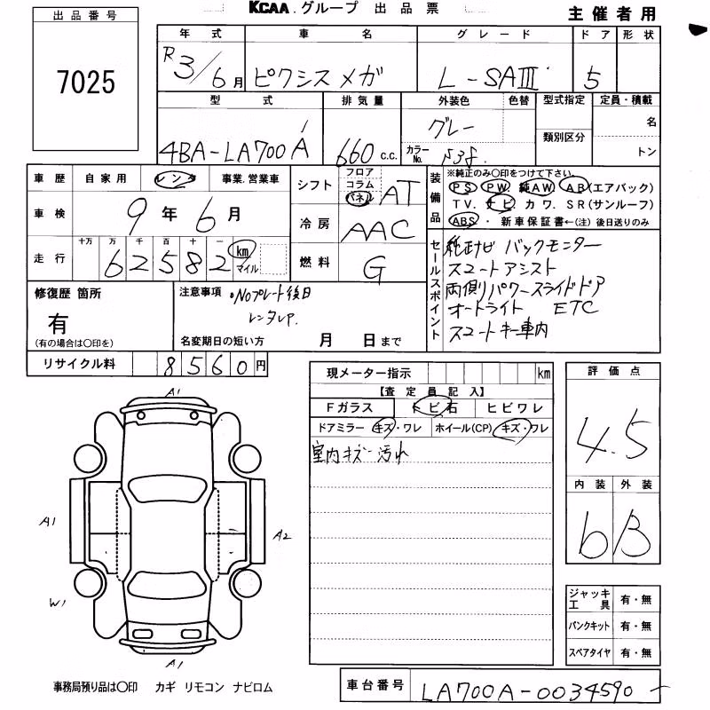 TOYOTA PIXIS MEGA