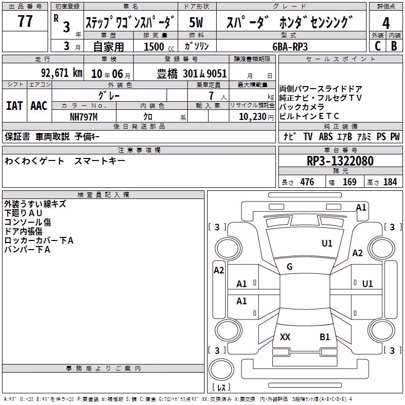 HONDA STEPWGN