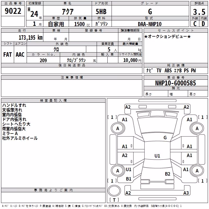 TOYOTA AQUA