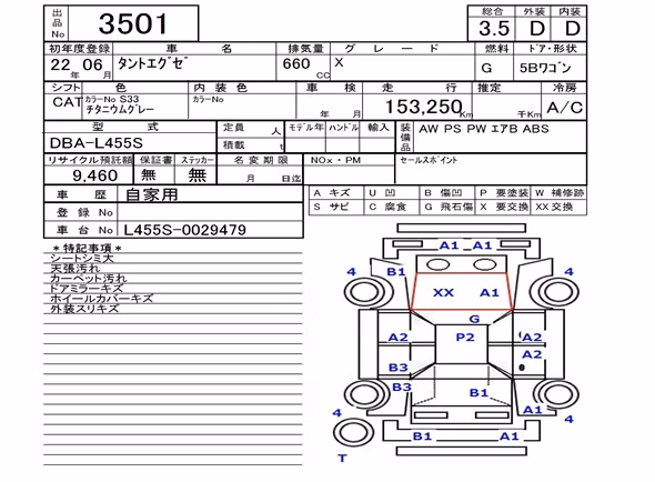 DAIHATSU TANTO EXE