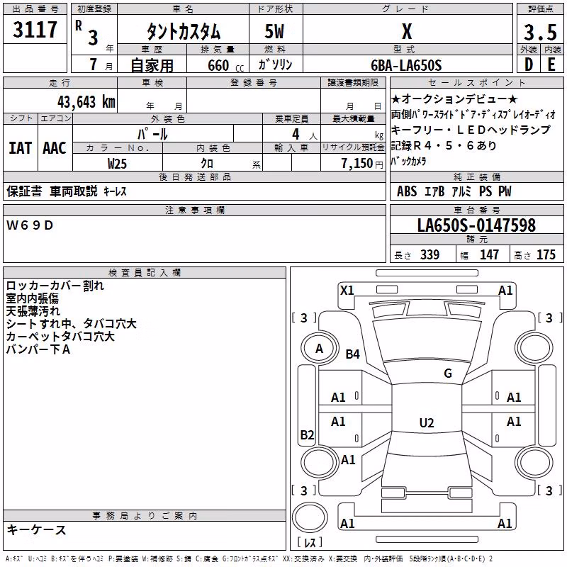 DAIHATSU TANTO