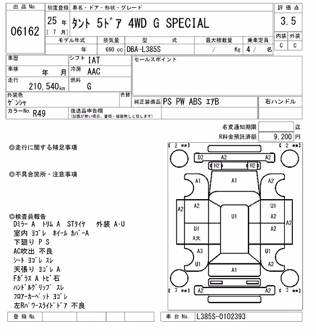 DAIHATSU TANTO