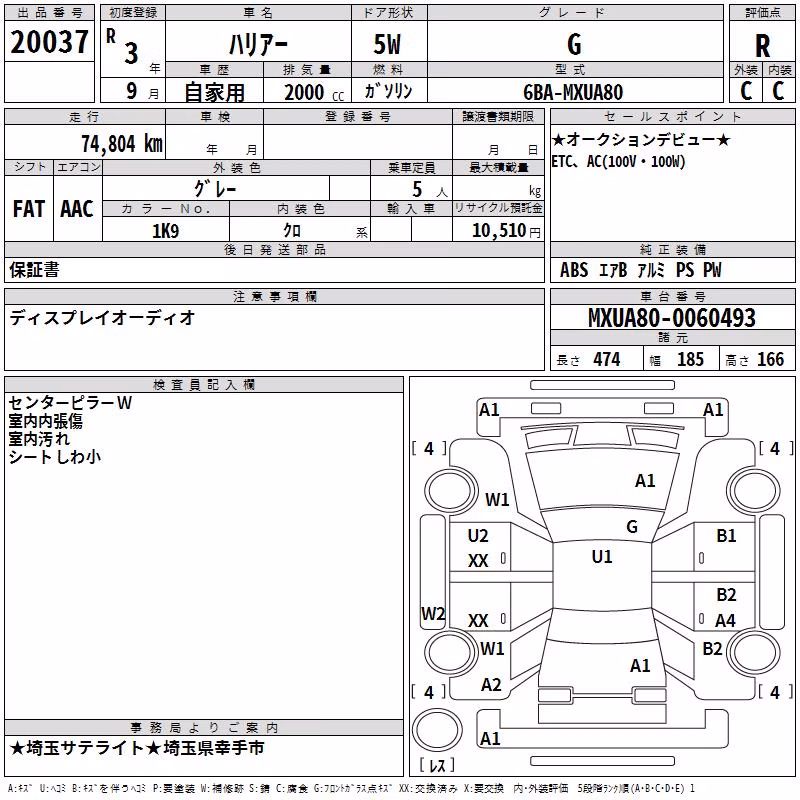TOYOTA HARRIER