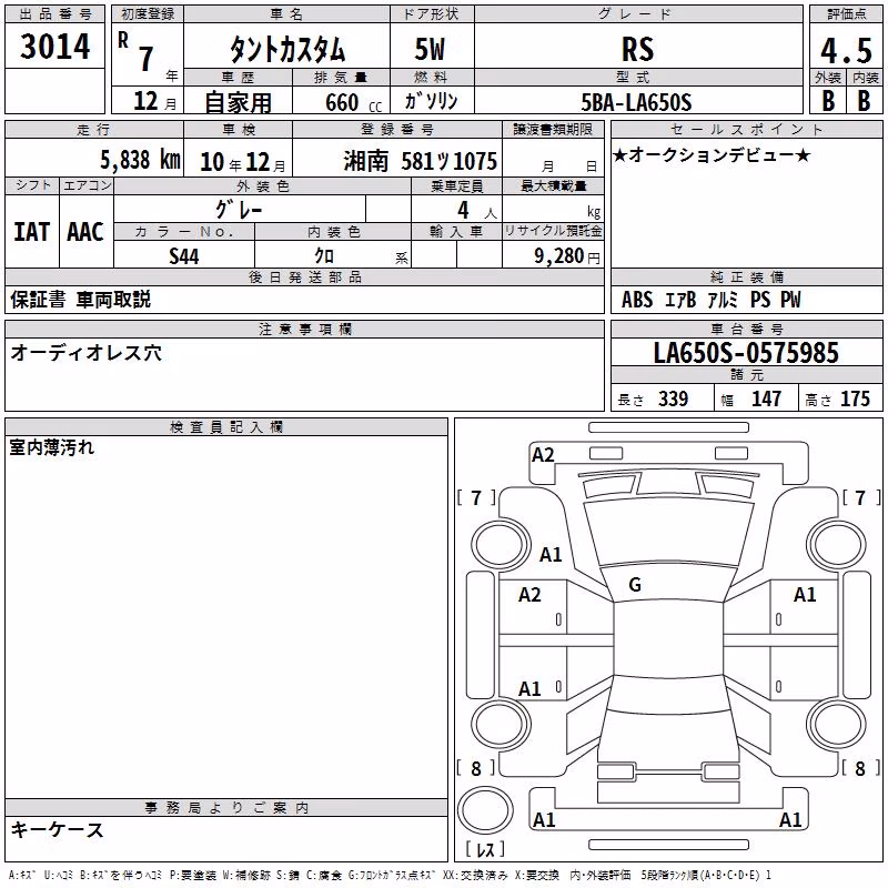 DAIHATSU TANTO