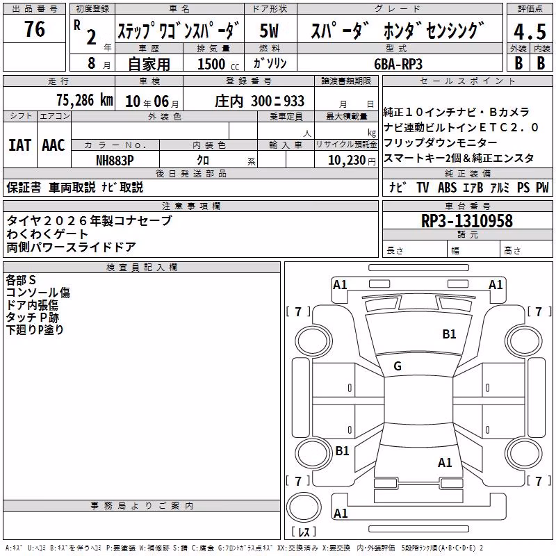 HONDA STEPWGN