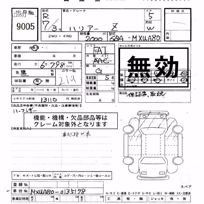 TOYOTA HARRIER