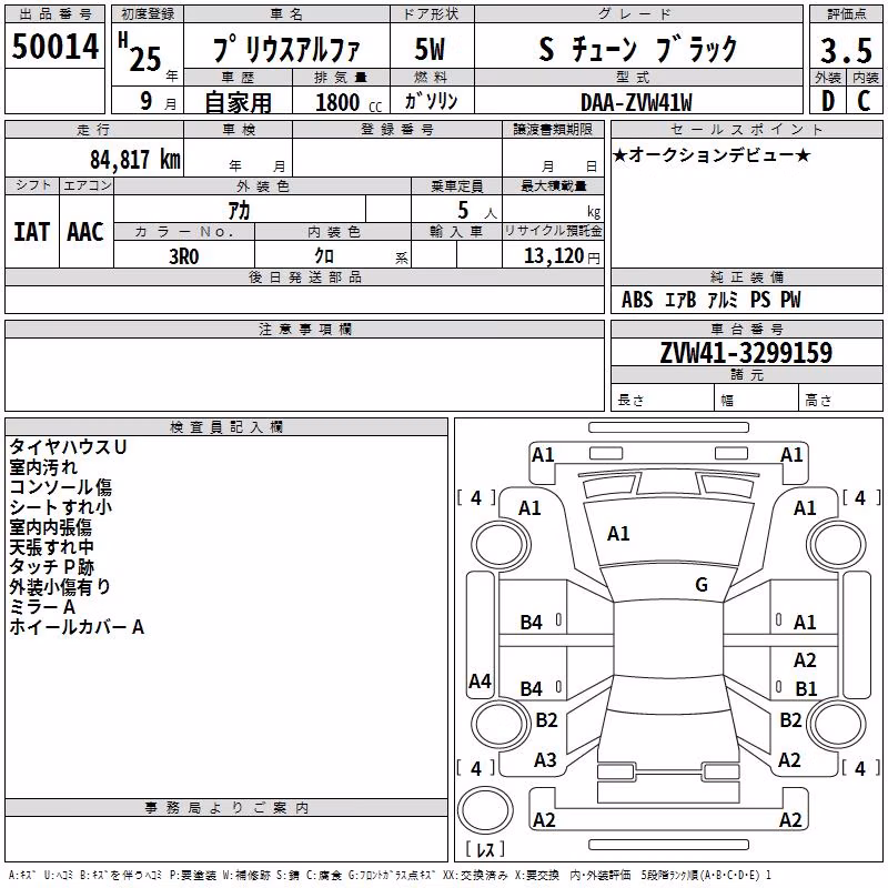 TOYOTA PRIUS ALPHA