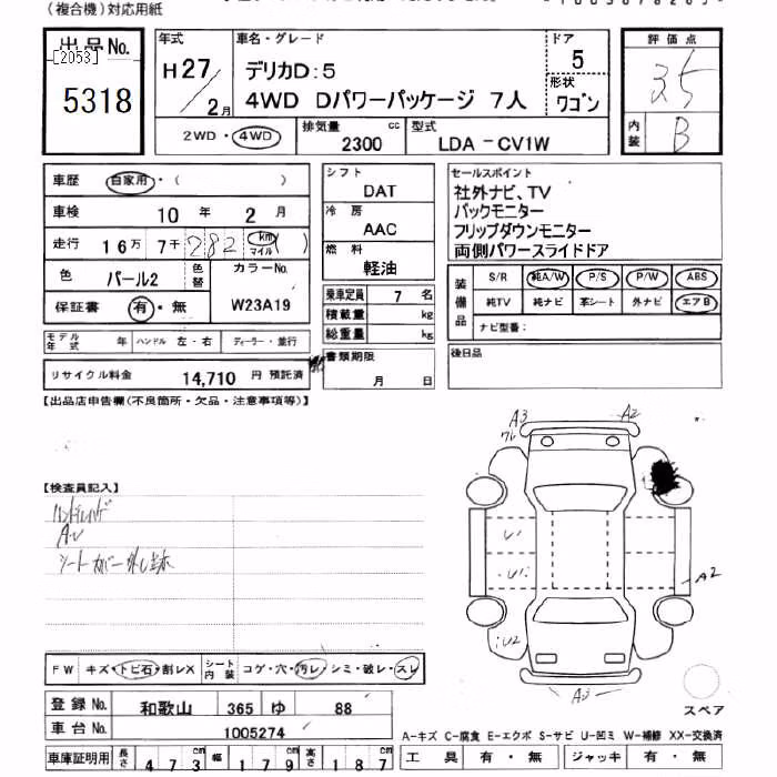 MITSUBISHI DELICA D:5