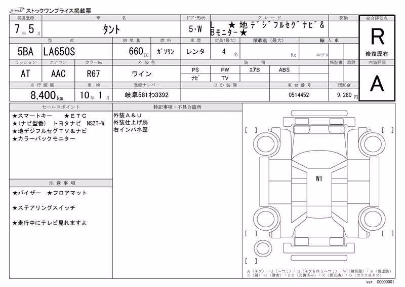 DAIHATSU TANTO