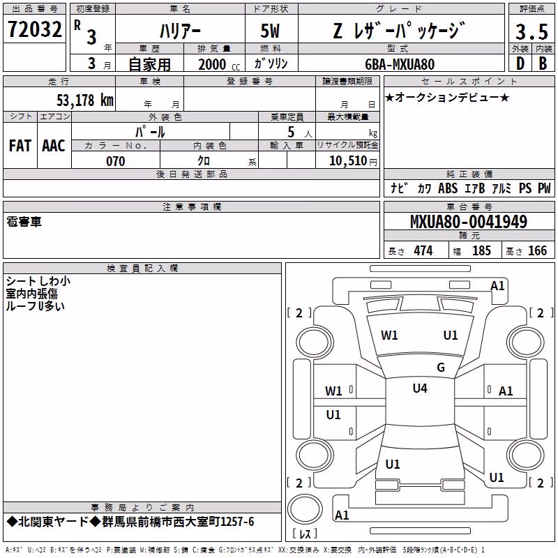 TOYOTA HARRIER
