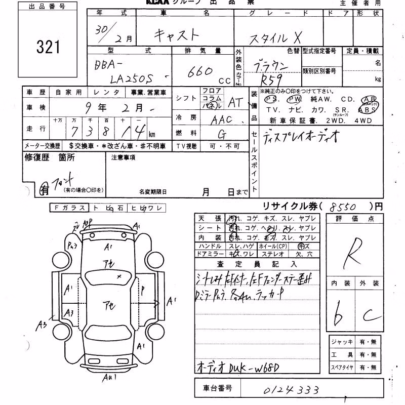DAIHATSU CAST