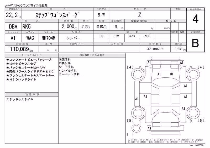 HONDA STEPWGN
