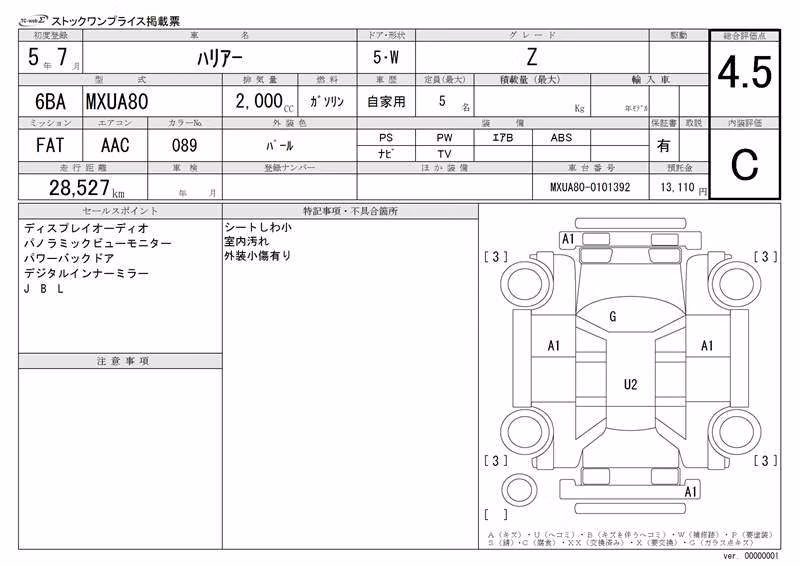 TOYOTA HARRIER