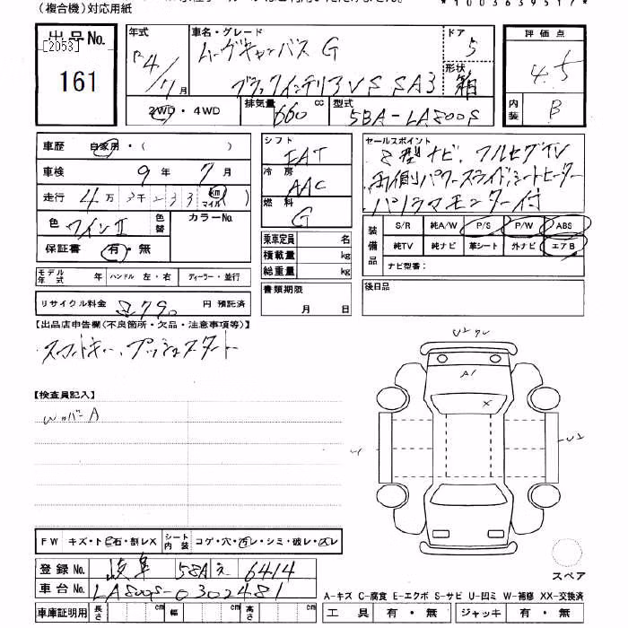 DAIHATSU MOVE CANBUS