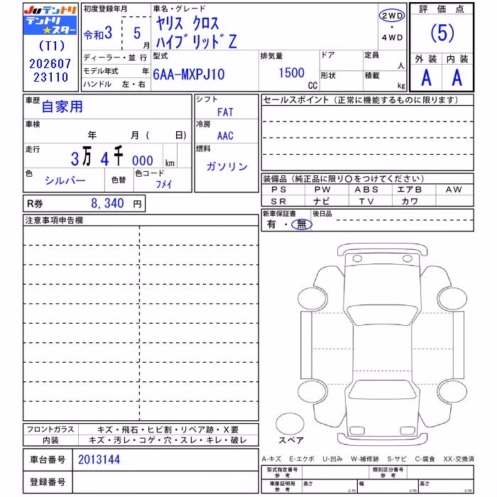 TOYOTA YARIS CROSS