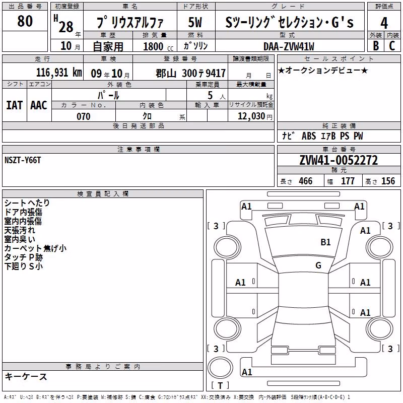TOYOTA PRIUS ALPHA