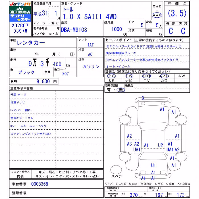 DAIHATSU THOR
