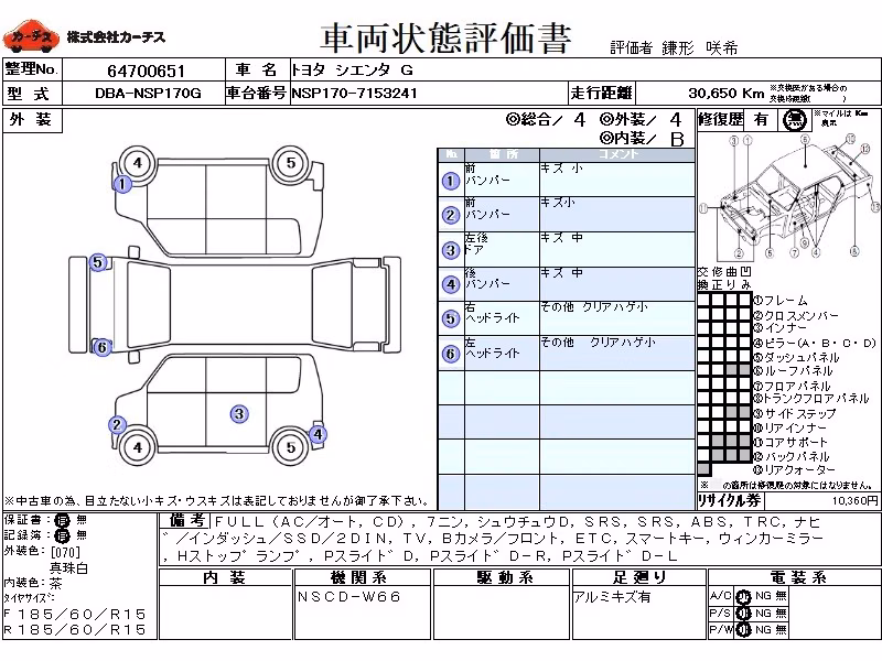TOYOTA SIENTA