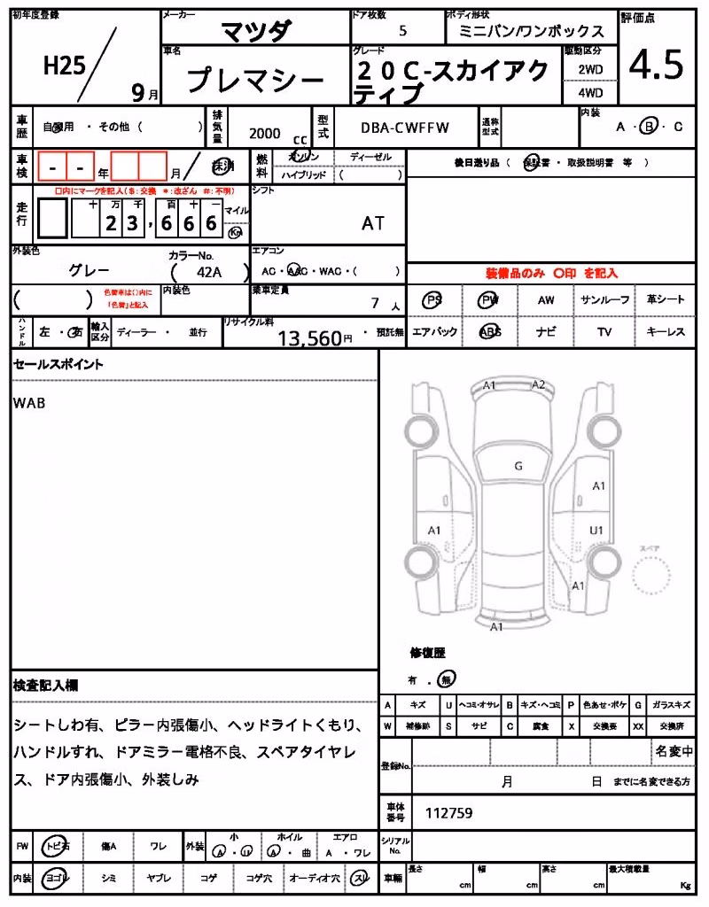 MAZDA PREMACY