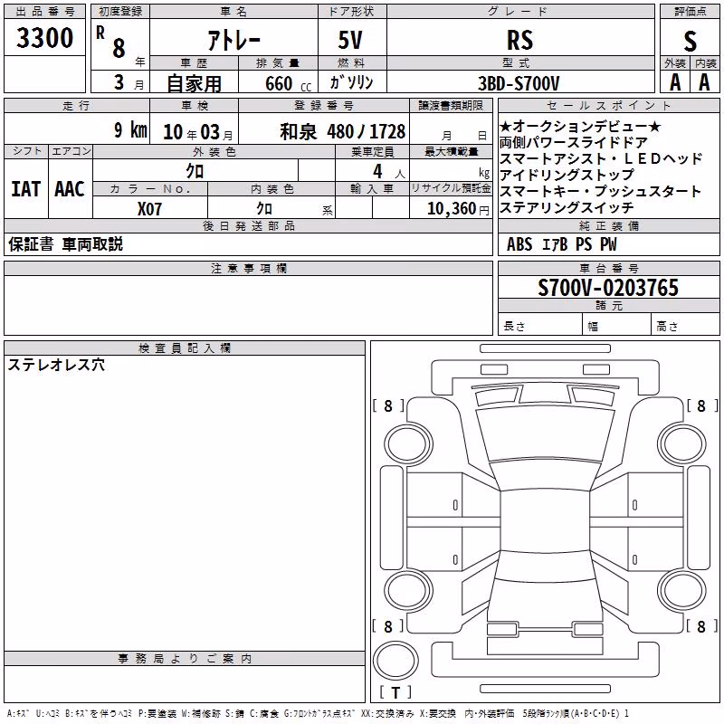 DAIHATSU ATRAI