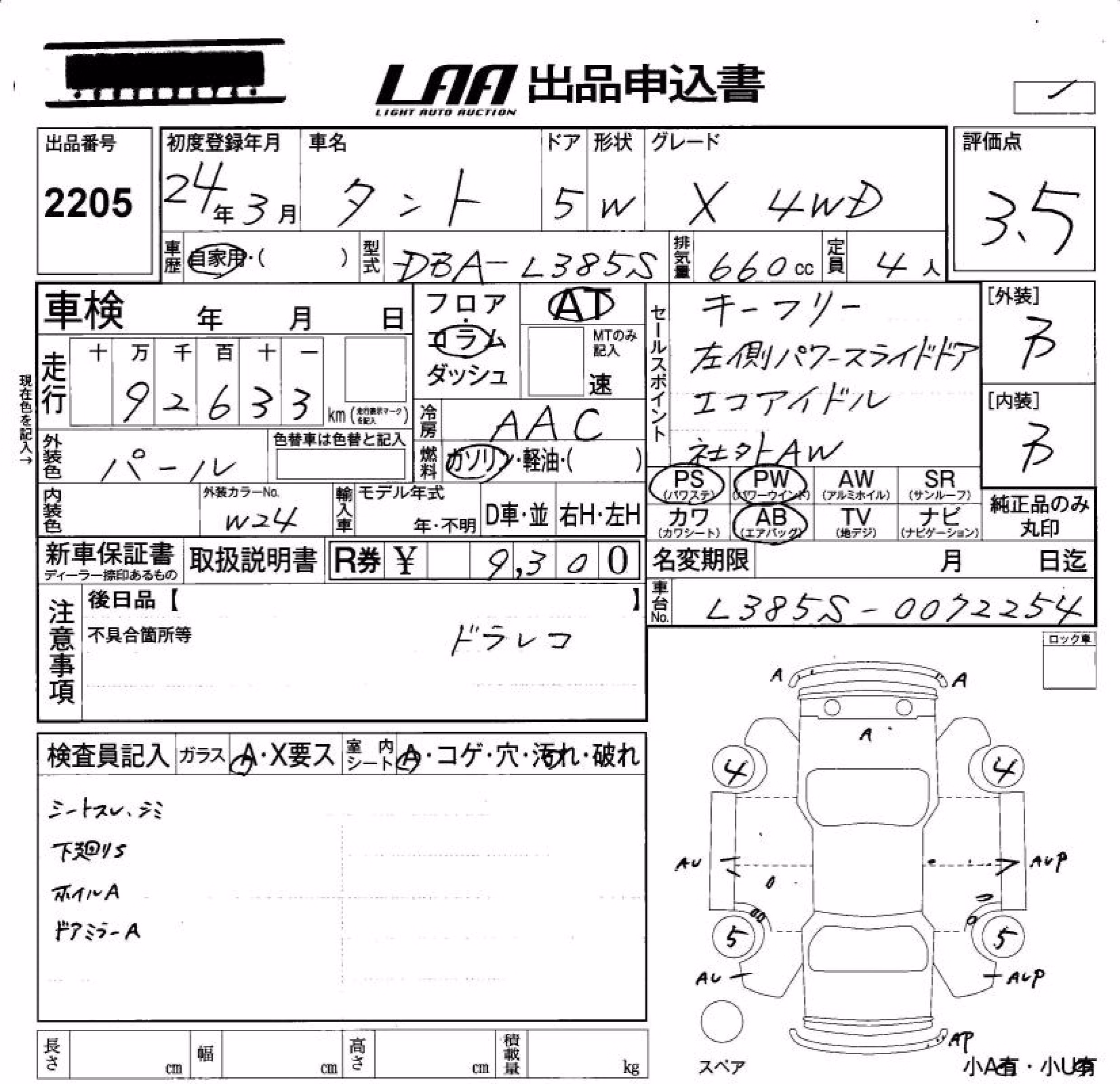 DAIHATSU TANTO