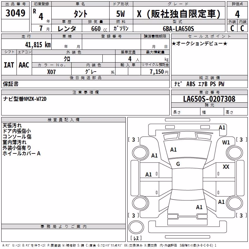 DAIHATSU TANTO