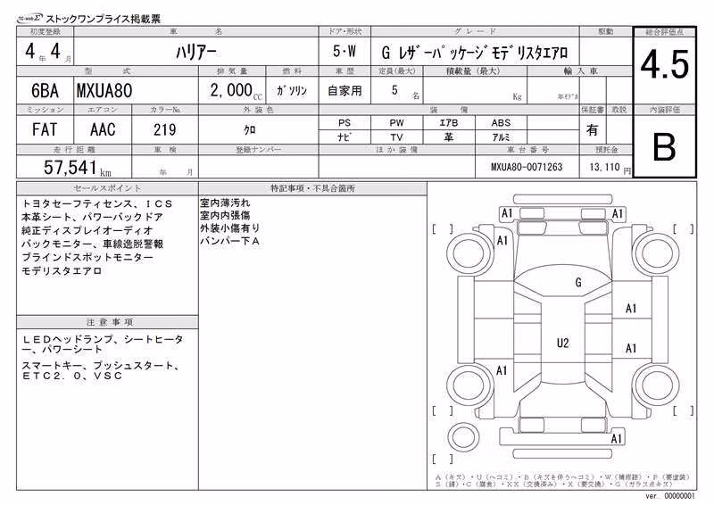 TOYOTA HARRIER