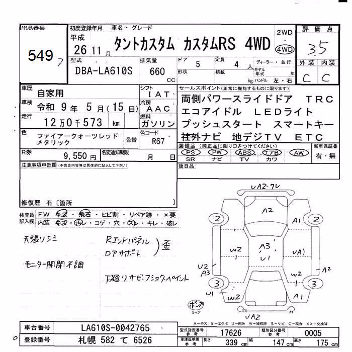 DAIHATSU TANTO