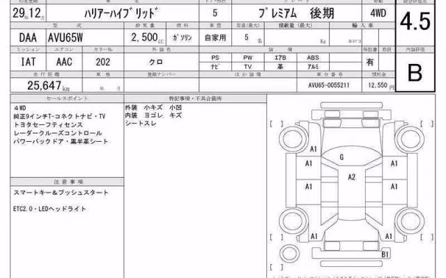 TOYOTA HARRIER