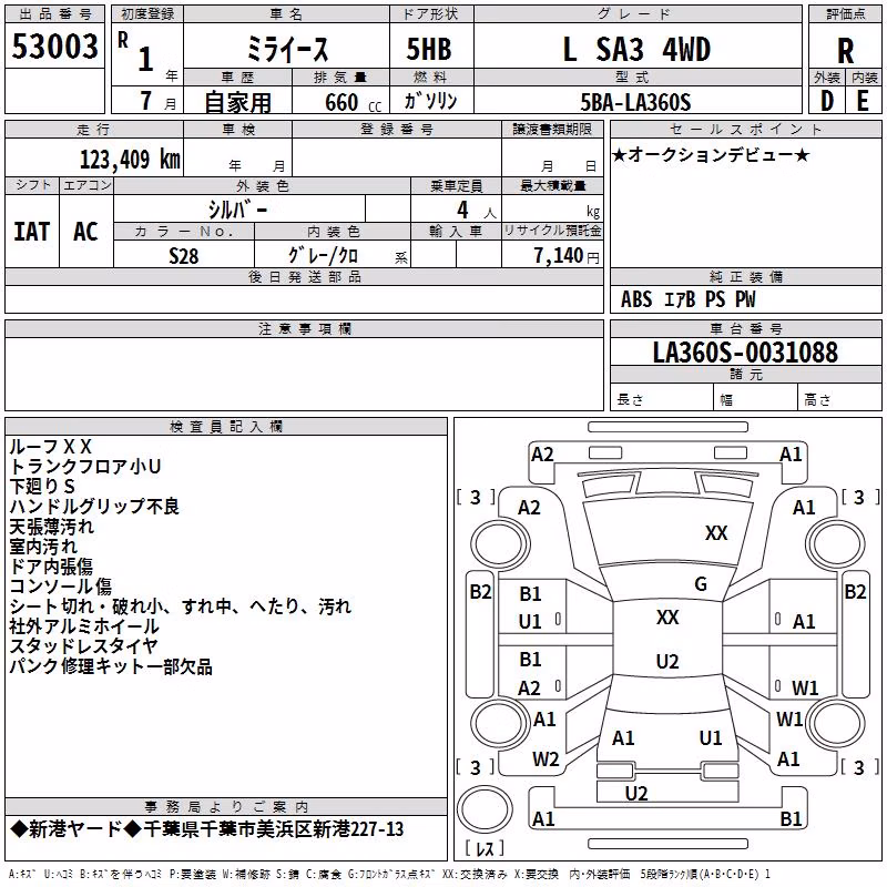 DAIHATSU MIRA E:S