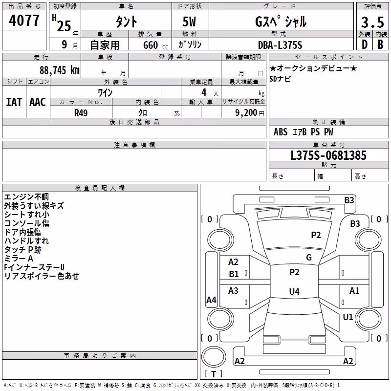 DAIHATSU TANTO