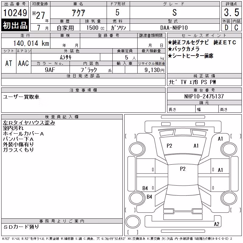 TOYOTA AQUA