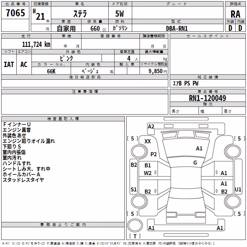 SUBARU STELLA