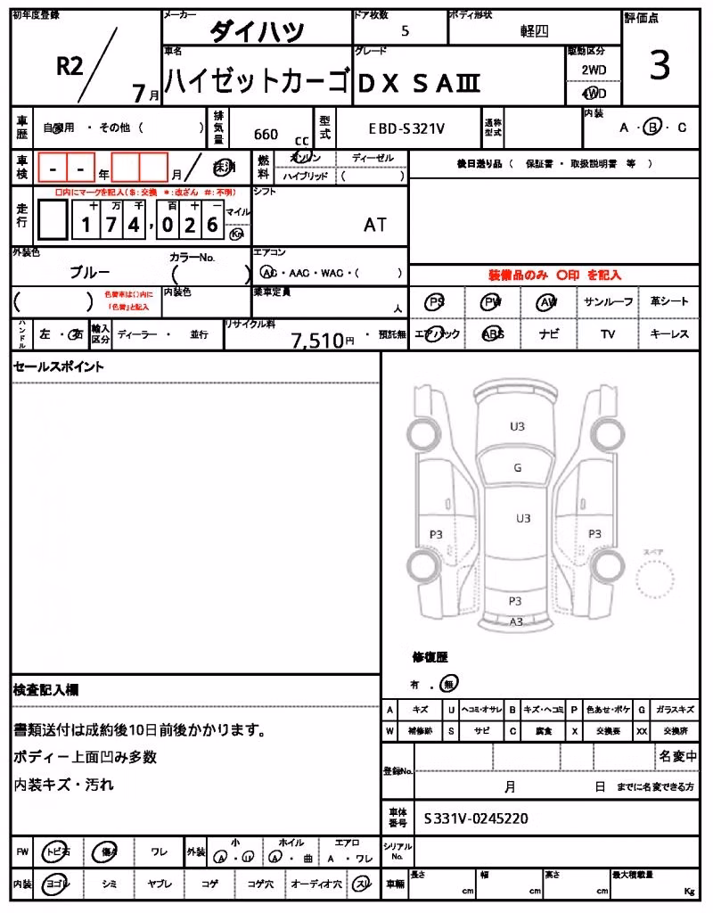 DAIHATSU HIJET