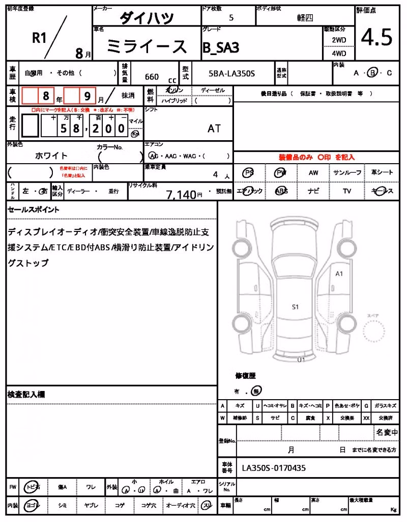 DAIHATSU MIRA E:S