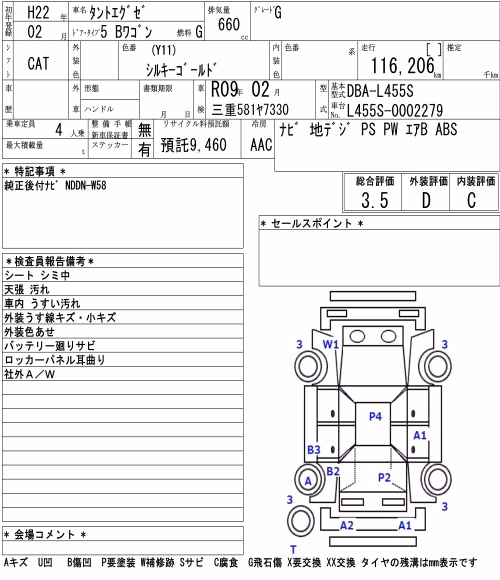 DAIHATSU TANTO EXE
