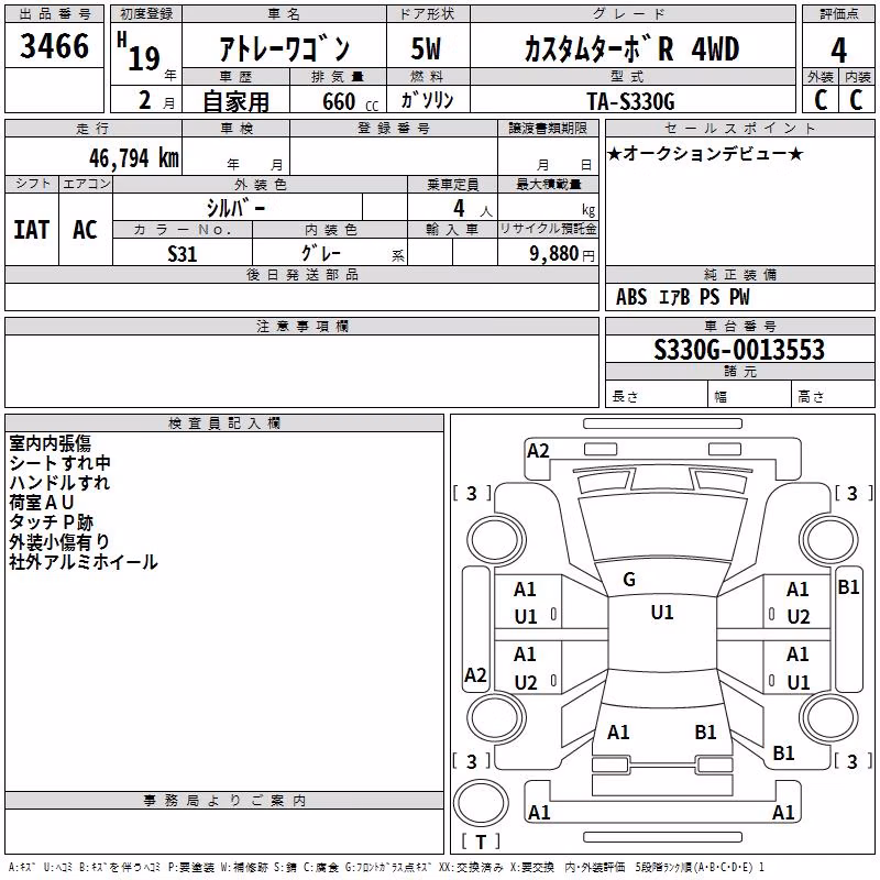 DAIHATSU ATRAI