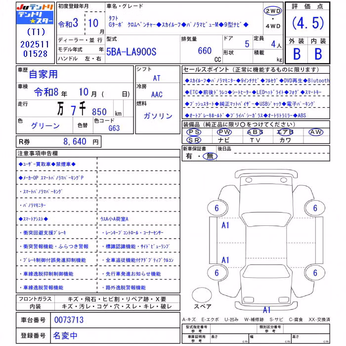 DAIHATSU TAFT