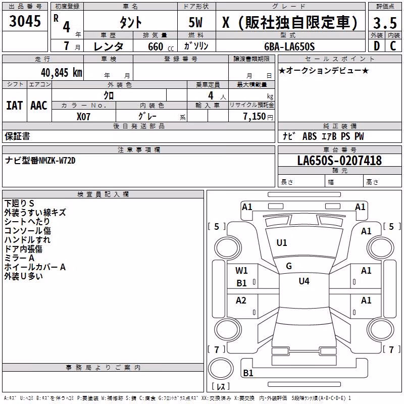 DAIHATSU TANTO