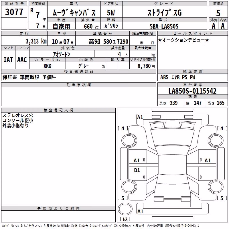 DAIHATSU MOVE CANBUS