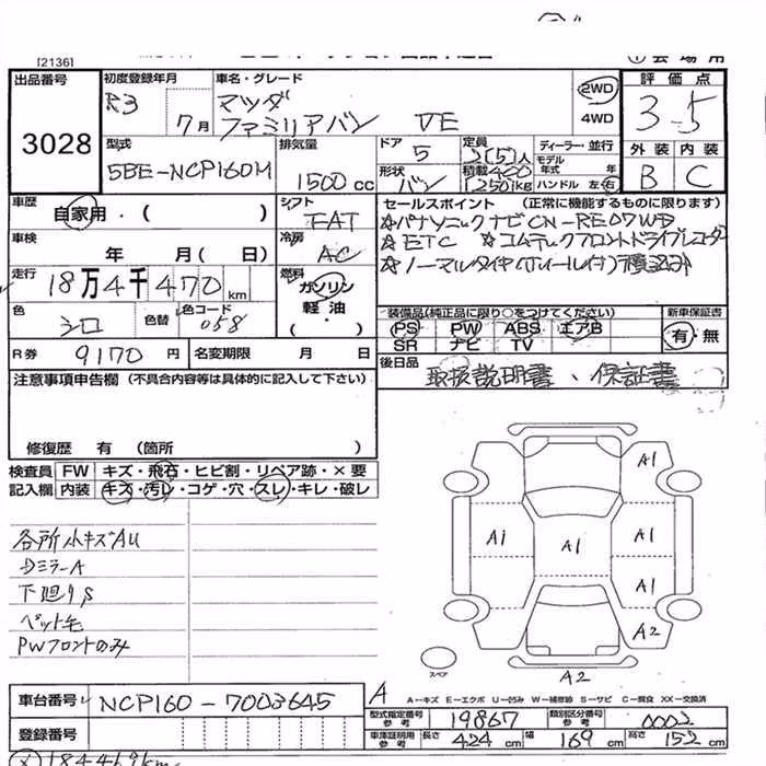 MAZDA FAMILIA