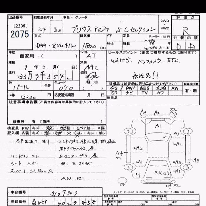 TOYOTA PRIUS ALPHA
