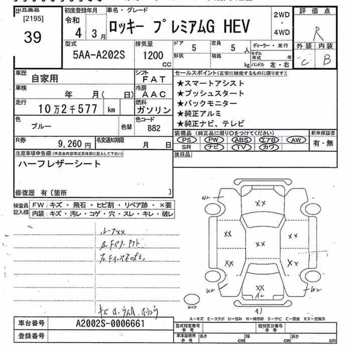 DAIHATSU ROCKY